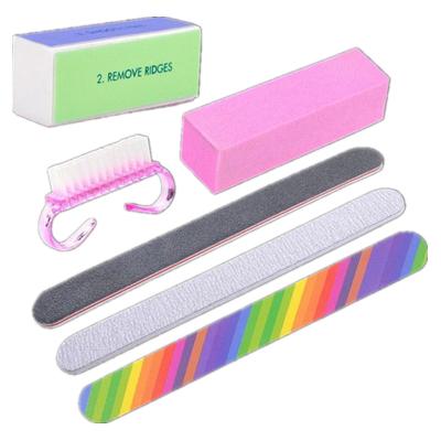 China Easy Apply High Quality Multifunctional Manicure Nail File Buffing Buffer Set 6pcs/set for sale