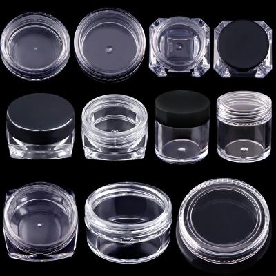 China Viable acrylic storage box container for nail powder decoration for sale