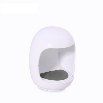 China New Design Healthy Egg Shape 3W Mini Portable UV Led Cute Single Lamp Nail Dryer for sale