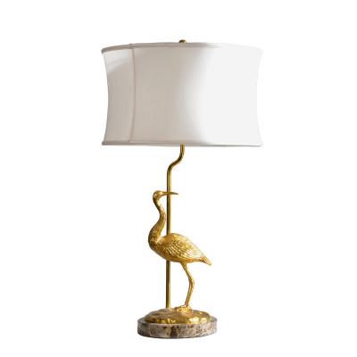 China Modern Standing Bird Table Lamp Desk Lamp Animal Decorative Wholesale for sale