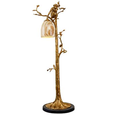 China Brass Direct Lamp Vintage Mario Lopez Monkey Setting On The Tree Brass Floor Lamp Direct Floor Lamp for sale