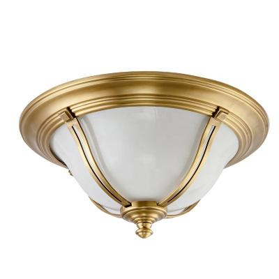 China Exterior Ceiling Mounted Modern Spotlights With Brass And Glass Contemporary Ceiling Mounted Light for sale