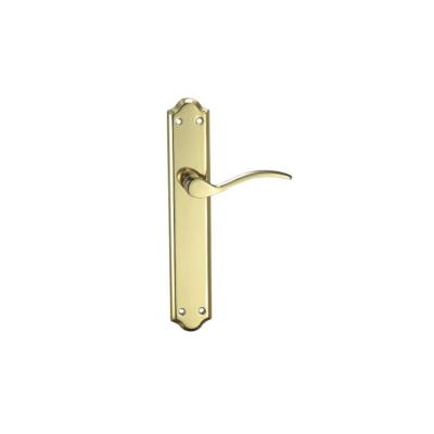 China Fashion popular rustic zinc alloy door handles for interior door for sale