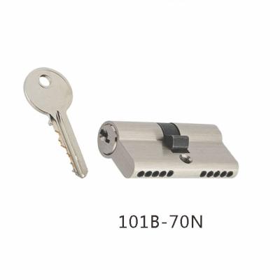 China High Security Anti-theft Euro Cylinder Lock Brass Double Open Key/Door Master Cylinder In High Security Standard for sale