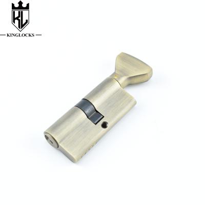 China High Security Anti-theft Euro Cylinder Brass Lock Key / Mortise Cylinder Knob Door for sale