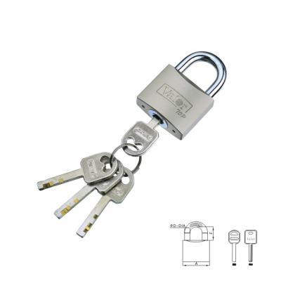 China Factory wholesale solid brass arc disc padlock durable high security guard lock with high quality for sale