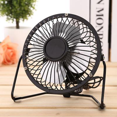 China Lower Noise Mini Fan , Portable High Quality USB CE RoHs Aluminum Desktop 4inch/6inch Blade for sale