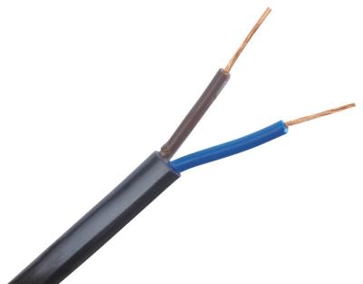 China Factory direct sale 2 core pvc electrical wire round flexible heating power cable for sale