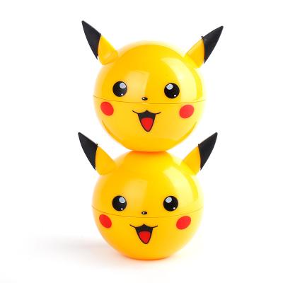 China Popular 3 Layer Grinder New Zinc Mother Spice Tobacco Accessories Cartoon Smoking Pikachu Herb Grinder for sale