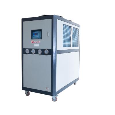 China 3HP-20HP hotel industry laser equipment parts by water cooling refrigerator air cooled water chiller price for sale