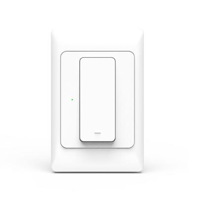 China Zemismart TUYA Zigbee 3.0 One Strip Light Switch SmartThings Control US AU Physical Wall Switches Push Button Switch 116x75x35mm for sale