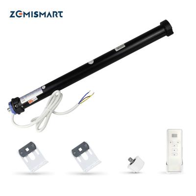 China Zemisamrt Zigbee AC 10N Roller Totally Enclosed Motor For 40/50mm Tube Life Smart Alexa Google Home Control Max Plug 60kg Blinds Home Assistant for sale