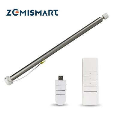 China Zemismart Tuya WiFi Easy Clean Motor for 17mm or 25mm Tube Built-in Battery Alexa Google Home for sale