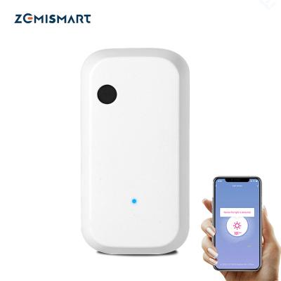 China Industrial Automation Zemismart Tuya WiFi Light Sensor Smart Life App Illumination Sensor Control Alexa Google Home for sale