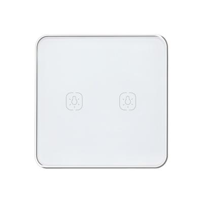 China Tuya Smart Zemismart 2 Strips Lamp Switch No Neutral Switch Tuya Zigbee Wall Alexa Google Home Light Switch No Neutral for sale