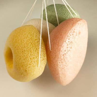 China All natural organic skin care naturally exfoliating patent konjac sponge for makeup remover and body for sale