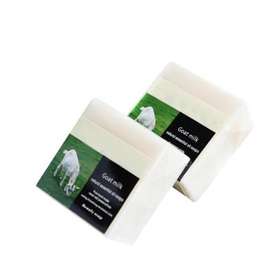 China Natural Organic Base Cleansing Fair Skin Whitening Organic Goats Milk Soap Base Goat Milk Soap Base for sale