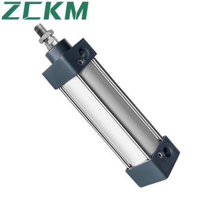 China Industry SC Series Double Acting Standard Pneumatic Air Cylinders Adjustable Stroke Aluminum Alloy Pneumatic Cylinder for sale