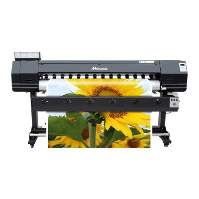 China Mimage retail 1.8m/6ft/70inches eco large format solvent printer and cutting plotter machine factory for sale