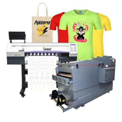 China Crystal Label Mimage T-shirt DTF Printer Printing PET Film DTF Printer Machine Clothes And Prices for sale