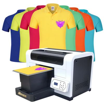 China Garment Shops A3 Size DTG Printer For T Shirt Fabric Printing Machine xp600 Head for sale