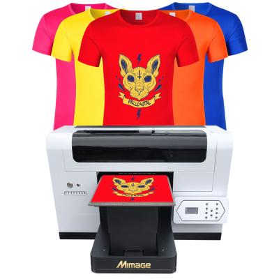 China Garment Stores Factory A3 T-shirt DTG Printer Directly To T-shirt Clothing Clothes T-shirt Printing Machine Price for sale