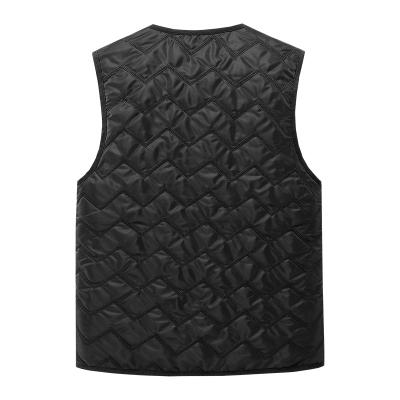 China Men's Breathable Vest Hot Usb Heating New Smart Vest Safety Black Heated Vest for sale