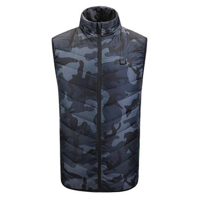 China Breathable Battery USB Heated Vest Far Infrared Windproof Sleeveless Heated Vest for sale