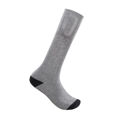 China Long Tube Breathable Outdoor Soft Breathable Warm Socks Rechargeable Battery Heated Socks for sale