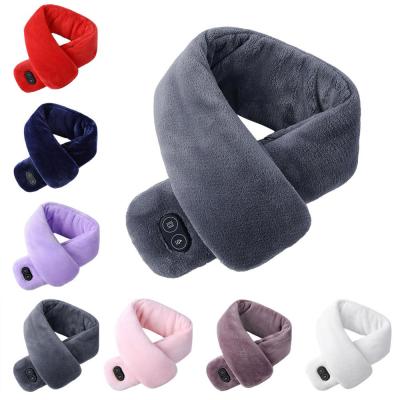 China Fashion Professional Cheap Heat Velvet Manufacturing Usb Electric Heating Scarf for sale