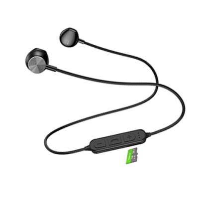 China Semi-in-ear Handsfree Sports Earphone GH-03 Support Tf Card Radio Auriculares Earphones For Xiaomi for sale