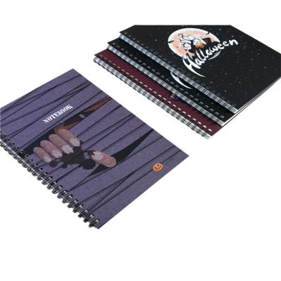 China New Halloween Spiral Notebook Stylish Portable Student's Spiral Notebook for sale