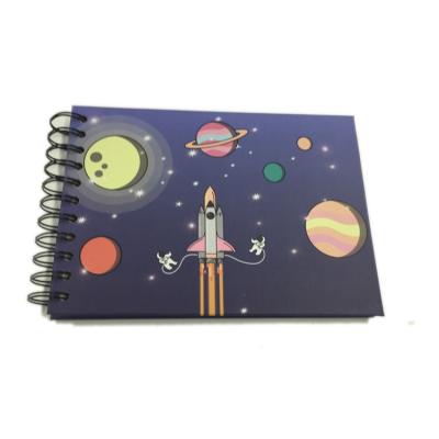 China Customized Fairy Tale Cartoon Planet Album Coil Binding Self Adhesive Album This Beautiful Self Adhesive Album for sale