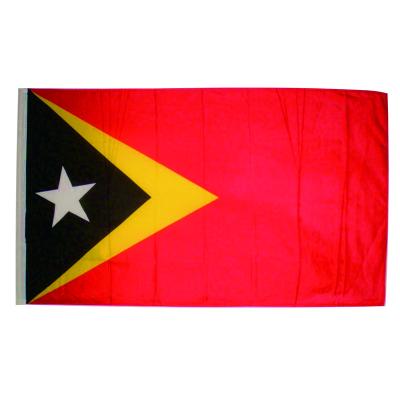 China FLYING Timor-Leste Flag Factory Supply All Timor-Leste National Flag Country Flag Banner 3x5 Polyester Democratic Republic for sale