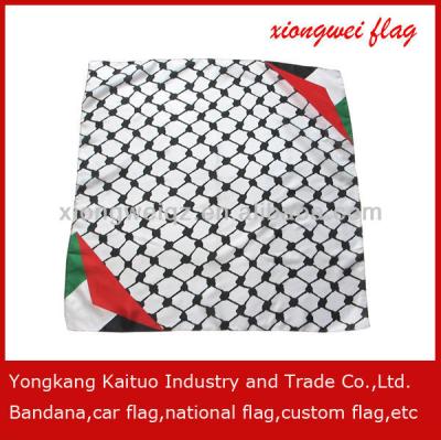 China Custom Pennant Palestine Bandana for sale