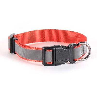 China Quality Appropriate Price Guaranteed Plain Nylon Dog Collars Luxury Dog Collar Padded for sale