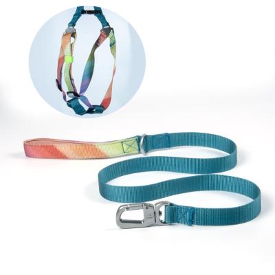 China Sublimation Free Custom Print Design Logo Wholesale Multicolor Padded Dog Leash for sale