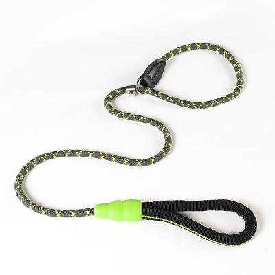 China Padded Pet Products Supply Dog Collars Tensioning Amazon Hot Sales Strong Durable Genuine Nylon Dog Leash for sale