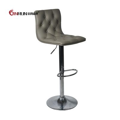 China PU Leather Null Lattice Bar Stool for sale