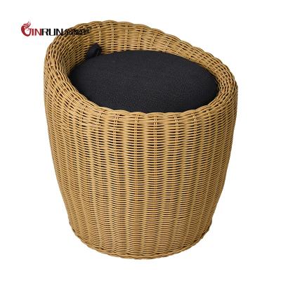 China Medium Null Rattan Storage Stool for sale