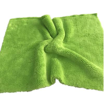 China Microfiber Sustainable Car Cleaning Towel Microfiber Car Wash Detailing Cloth Hand Towel for sale