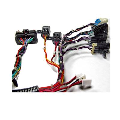 China Best Selling Custom Cable Wire Harness Kit Fitted With Motorcycle Delphi Cultivator Electrical Control Connector for sale