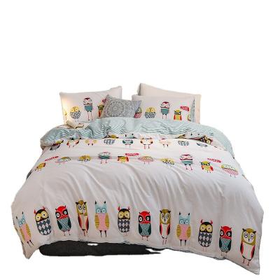 China Drop Shipping Service Anti-Static Popular Best Selling Comforter Baby Fitted Sheet 100 Cotton Large Printed Newborn Bedding Set for sale