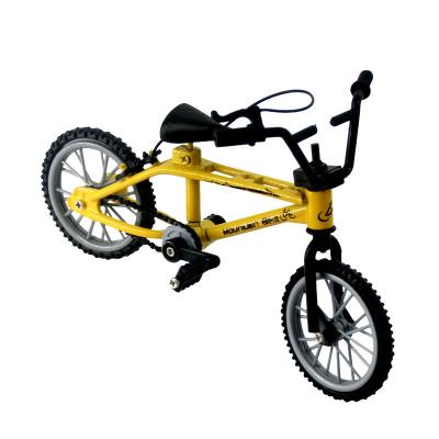 China Durable Goods Mini Alloy Finger Bikes Functional 1/18 Mountain Bike Fixed Novelty Toys Set For Kids Boys Girls for sale