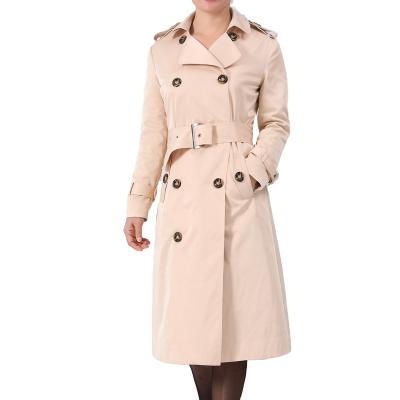 China Wholesale AM-061 Winter Anti-Shrink Fashion Latest Lady Double Breasted Belt Coat For Women Clothing Plus Size Clothes for sale