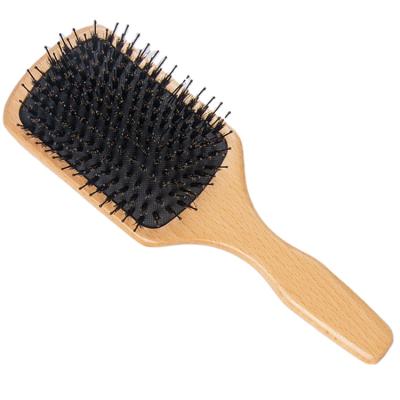 China Direct Massage Comb Airbag Pad Cushion Manufacturers Natural Wood Hair Brush for sale