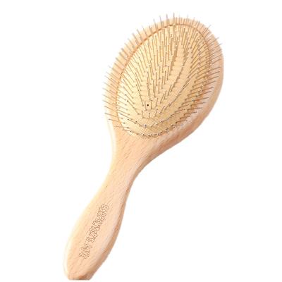 China Airbag Hair Brush Comb Home Natural Eco - Friendly Wooden Scalp Massage Comb for sale