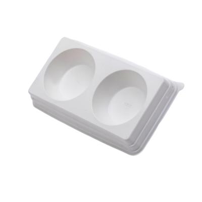 China Biodegradable High Quality Cosmetic Tray Cosmetic Inner Tray Vacuum Shaped Plastic Cosmetic Blister Packaging Tray for sale