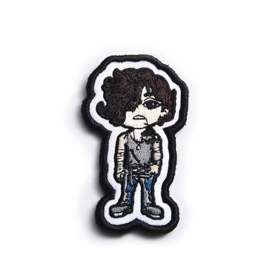 China Iron On Patches Factory Direct Sales Anime Laser Seal Custom Velcro Patch With OEM Bespoke Service for sale