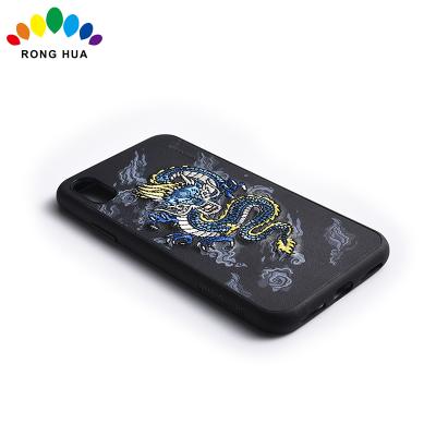 China Manufacturer Wholesale Fashion Style Stylish Embroider Pattern Cell Phone Case for sale